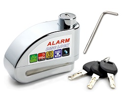 Khóa đĩa xe máy có báo động siêu xịn ALARM DISC LOCK cường lực chống cắt chống phá khóa Khóa đĩa xe máy có báo động siêu xịn ALARM DISC LOCK cường lực chống cắt chống phá khóa